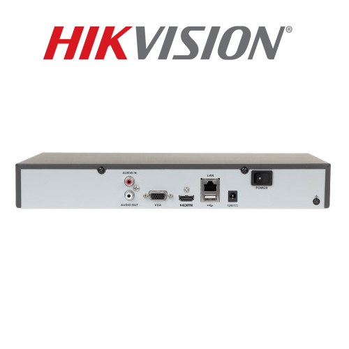 NVR 4K 4 caméras Hikvision DS-7604NI-K1 NON POE