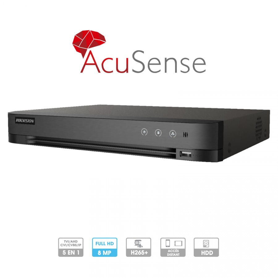 DVR HIKVISION ENREGISTREUR 4 VOIES 5MP IDS-7204HUHI-M1/S/A