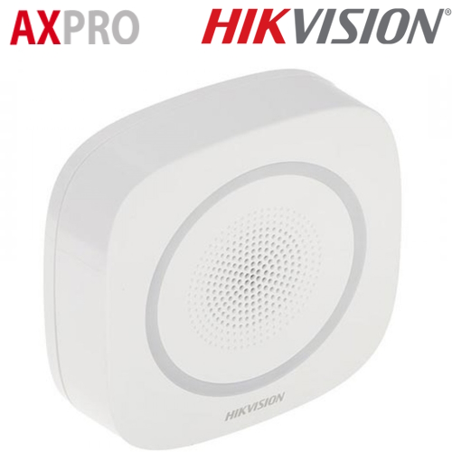 hikvision-ds-ps1-i-we-hikvision-axpro-ds-ps1-i-we-sirene-d-alarme-interieure-sans-fil-wireless-868mhz-indicateur-led-rouge-90-110db-5e8 Sirène Hikvision DS-PS1-I-WE/RED Intérieure radio AXPRO